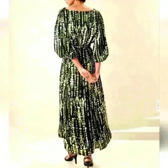 BANANA REPUBLIC BLOUSON MAXI DRESS - Picture 2 of 9